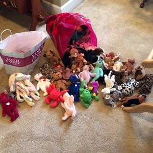 Beanie Babies. Assorted. Hundreds. NWT (most)
